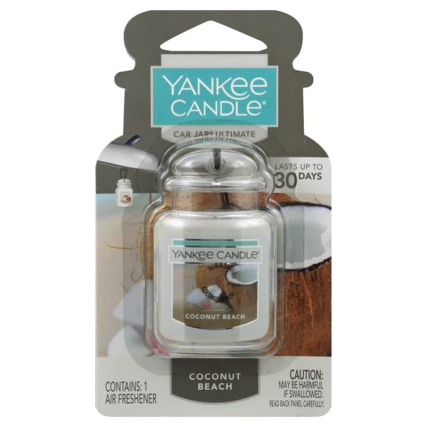 Yankee Candle Car Jar Ultimate Hanging Air Freshener Coconut Beach