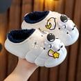 thumbnail image 2 of XIYON Kids Slippers Winter Warm Shoes For Kids Cozy Indoor Outdoor Soft Lined Children's Booties With Heel Cover 31, 2 of 3