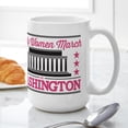 thumbnail image 6 of CafePress - Nasty Women March Large Mug - 15 oz Ceramic Large White Novelty Mug, 6 of 6