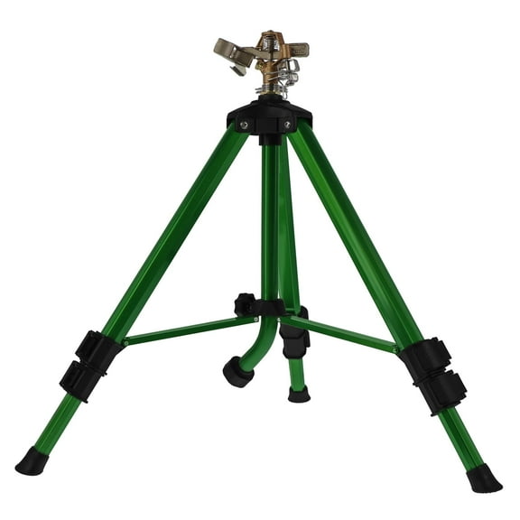 Orbit 6360 sq ft Pulsating Tripod Lawn Sprinklers, Adjustable Flow