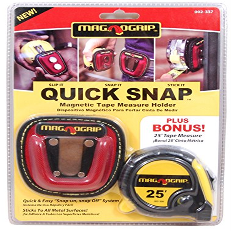 MAGNOGRIP 002337 Quick Snap Tape Measure Holder with 25in