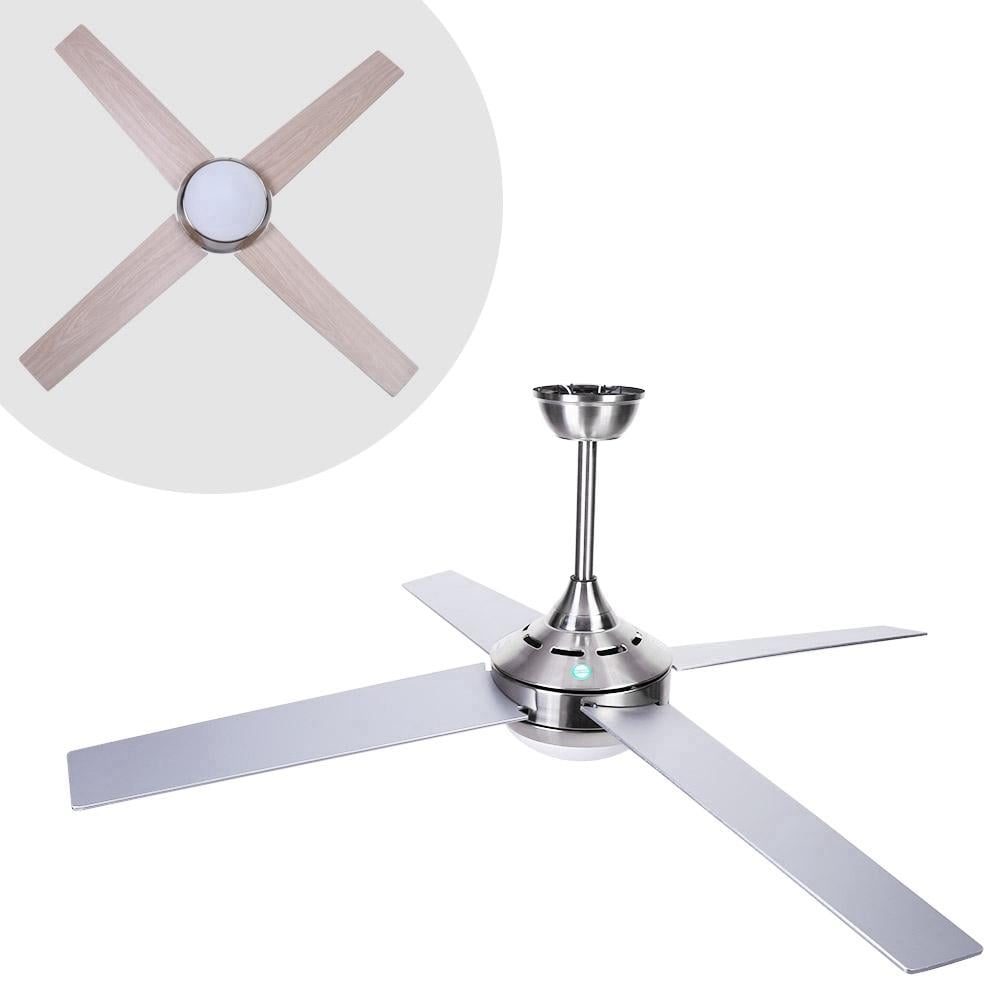 OTVIAP 52inch Solid Wood Ceiling Fan Light with Remote for ...