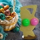 thumbnail image 3 of Soporte para huevos de Pascua Zulema Estatua del Conejo de Pascua Amarillo, 3 of 5