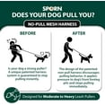 thumbnail image 3 of Sporn Small No Pull Dog Harness, Red Mesh Dog Harness, Durable Nylon Anti Pull Dog Harness, Breathable & Easy Dog Body Harness, 3 of 7