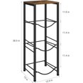 thumbnail image 4 of para Garrafón de Agua 3 Niveles de Acero Inoxidable, Soporte Resistente para Botella de 5 Galones con Tablas, Rack Organizador para Hogar, Cocina y Oficina (3 Niveles), 4 of 9
