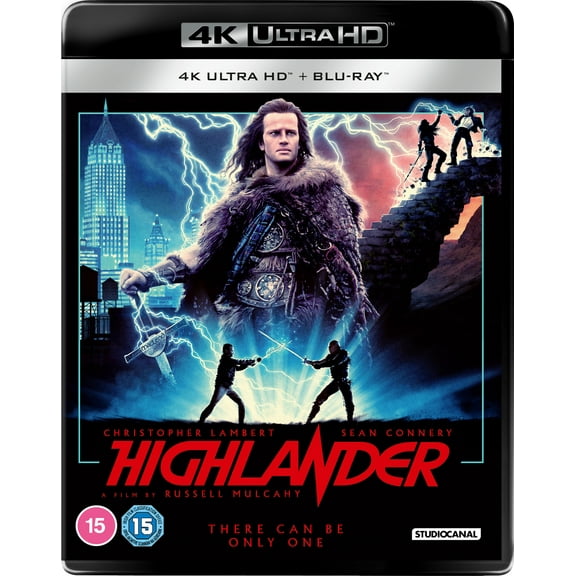 Highlander 4K UHD (4K Ultra HD) Christopher Malcolm James Cosmo Alan North Beatie Edney