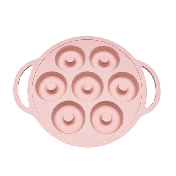 Monstrate Moldes para hornear pasteles cilíndricos antiadherentes, utensilios para hornear, herramienta de decoración hecha a mano, accesorios Herramientas y accesorios para hornear Rosa
