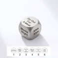 thumbnail image 1 of Decision Dice MovieNight Tangle Disorder Gospel Valentine's Day Dating Stainless Steel, 1 of 1