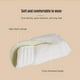 thumbnail image 4 of Sonducket Cojín para el talón del pie Antidesgaste Antideslizante Blister Fricción Protector Pegatina Cojines para exteriores Cuidado de los pies Accesorios de calzado H Delgado/Blanco Sonducket AP010540-02, 4 of 6