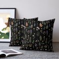 thumbnail image 2 of Pillow Covers 26x26 Set of 2, Spring Wildflowers Throw Pillow Covers Decorative Couch Cushion Cover, Farmhouse Botanical Garden Floral Microfiber Soft Square Pillowcases for Bedroom Living Room Sofa, 2 of 9