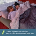 thumbnail image 5 of Klymit Drift Almohada de Camping, Almohada de Viaje de Espuma viscoelástica triturada con Funda Reversible para Uso en Exteriores, Verde, Regular, 5 of 5