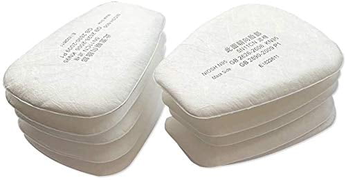EROCK 5N11 Filter cotton respirator,spray paint dust-proof anti-particles for 5p71/6200/7502/6800 series gas mask(10pcs)