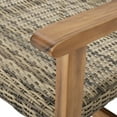 thumbnail image 6 of Acacia Wood Wicker Loveseat with Complementary Finish / Adds Organic Touch to Patio, 6 of 6
