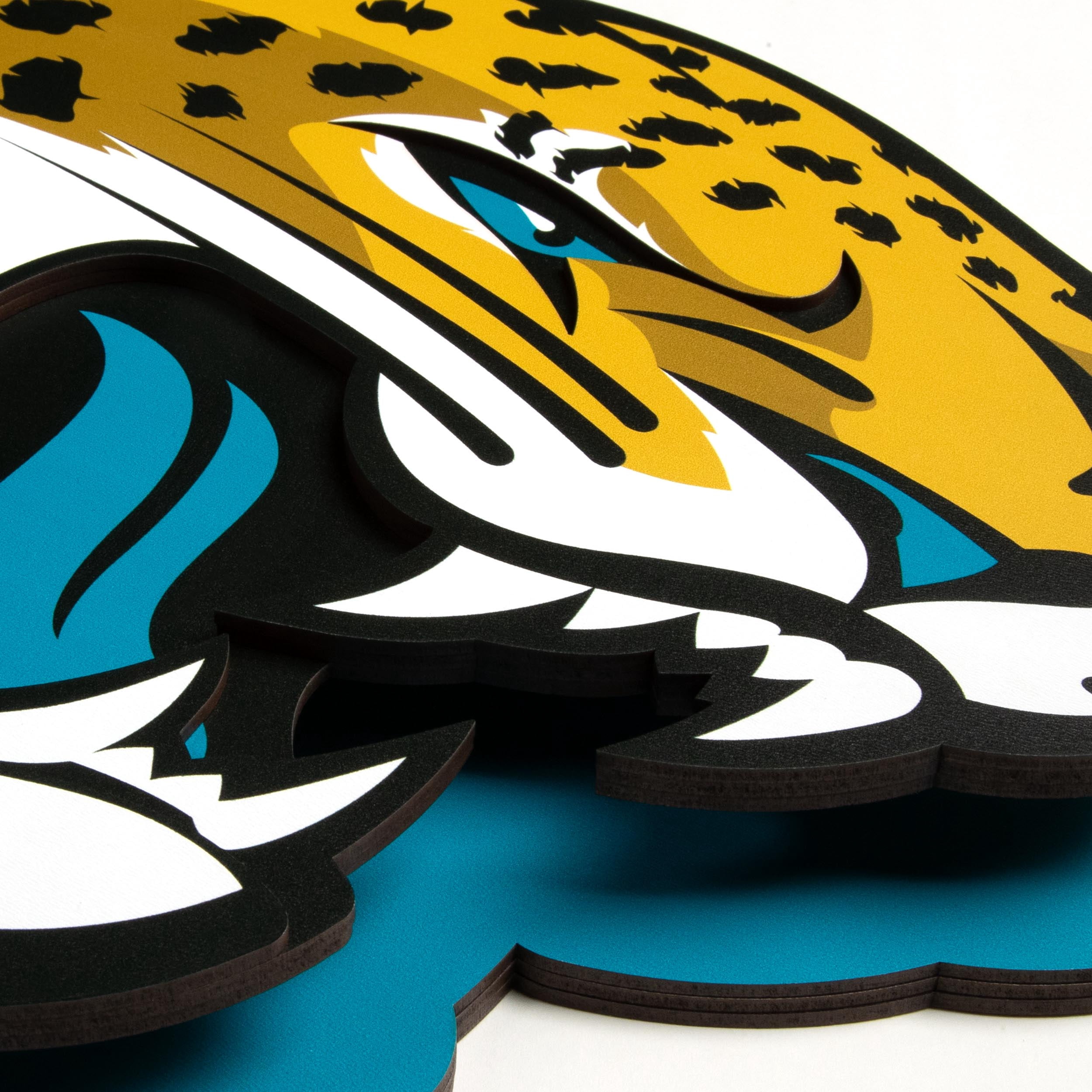 YouTheFan NFL Jacksonville Jaguars 3DX Die Cut Wall Art