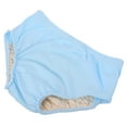 thumbnail image 5 of OUNONA Reusable Adult Cloth Diaper for Elderly, Comfortable Cotton Fabric, Sky , 1 Piece, 5 of 8
