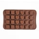 thumbnail image 1 of Moldes de silicona, moldes para chocolate, silicona antiadherente de calidad alimentaria para hornear, moldes para mantequilla con diferentes formas., 1 of 6