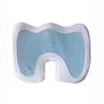 thumbnail image 1 of Cojin Asiento Ortopedico Memory Foam Lumbar Espalda Baja MERCADOT dmhRF-G28, 1 of 2