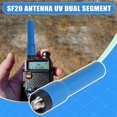 thumbnail image 4 of Walkie Talkie Antena Suave -20 Mini Antena Corta SMA-F Banda Dual VHF UHF para UV-K6 UV-21 UV-17 UV-18Pro Max Radio B, 4 of 5