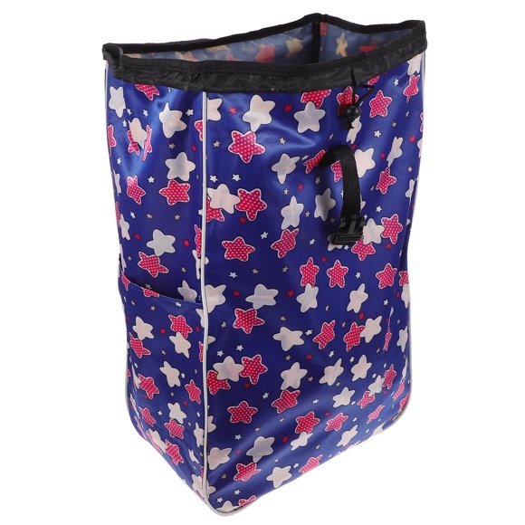 FONDOTIN Collapsible Shopping Cart Trolley Bags For Grocery Shopping Multi 1 Set