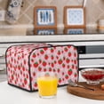thumbnail image 6 of Pofeuu Hand Drawn Strawberry Print Toaster Cover 4 Slice, Bread Dust Cover & Fingerprint Protection, Kitchen Small Appliance Covers(Toaster Cover), 6 of 7