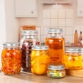 thumbnail image 2 of 20Pcs Mason Can Lids Covers Mason Jar Lids Caps Mason Can Sealed Covers, 2 of 8