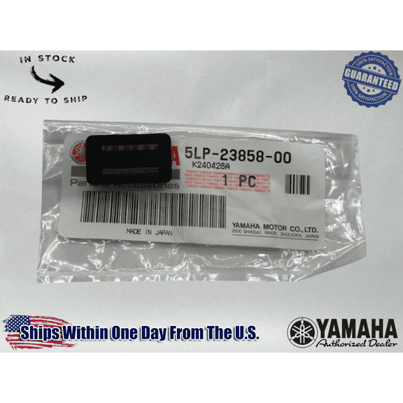 Yamaha Genuine OEM RAPTOR 660 DASH RUBBER GROMMET SPACER 5LP-23858-00-00