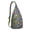 Olive-green-23, variant on Prehistoric Dinosaur Sling Backpack - Fun Dino Lover Pattern Shoulder Bag, Multi-Functional Pack for Students
