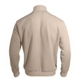 thumbnail image 6 of Quarter Zip Pullover Men 2026 Fall Winter Long Sleeve Jacquard Stand Collar Plain Sweatshirts Mens Pullover Top, 6 of 6