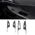 thumbnail image 5 of Carbon Fiber Car Door Window Lift Panel Frame Cover Trim Sticker Compatible With Accord 9th 2013-2016 Accessori, 5 of 5