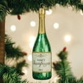 thumbnail image 2 of Old World Christmas Champagne Bottle Blown Glass 2020 Unique Christmas Ornaments for Christmas Tree Decorations, 2 of 5