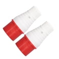 thumbnail image 4 of Ouitble 2 Enchufes Industriales Impermeables, 5 Pines 32a Ip44 220‑380v 240‑415v Enchufes De Repuesto De Latón PP (Rojo) para Enchufe De Montaje En Pared, 4 of 7