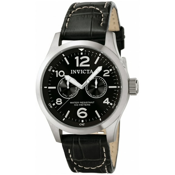Invicta I-Force 0764 Leather Watch