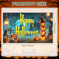 thumbnail image 3 of Pumpkin Decoration Happy Halloween Outdoor Decoration Haunted House for Halloween Party Outdoor Event Autumn Celebration, 3 of 9
