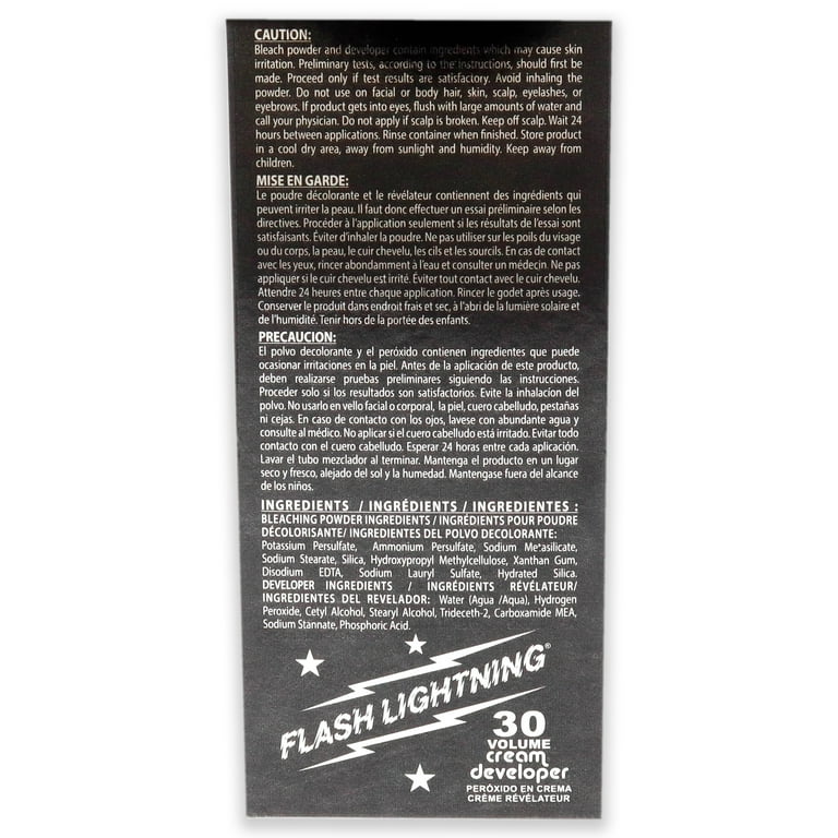 MANIC PANIC - Flash Lightning 40 Volume Bleach Kit – TheBeautyPlace