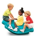 thumbnail image 1 of Little Tikes Classic Whale 3-Rider Teeter Totter Seesaw Toy with Handles, Blue, 1 of 6