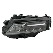 For Nissan Rogue 2021 2022 2023 Headlight Driver Side | Lower | CAPA Certified | LED | Chrome Housing | Fits SV/SL | Replacement For NI2502284, NI2502284C | 191275886731
