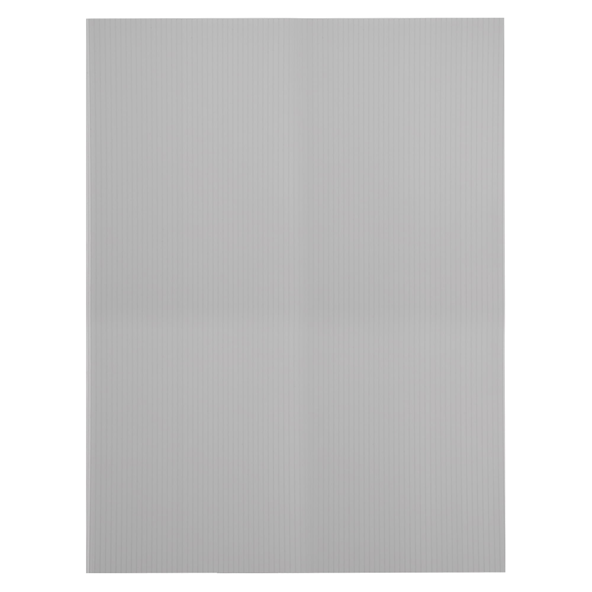 Corrugated Plastic Sheets,3mm Gray Blank Yard Lawn Signs,12 Inch x 16