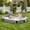 Octagon Sandbox-Grey+8, variant on LIANGKA Outdoor Octagon Wooden Sandbox Multifunctional Kids Play Sandpit with Cover Liner and Storage Design