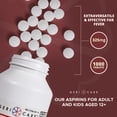 thumbnail image 6 of Quali-Tabs Aspirin - Pain Relief, Fever Reducer, Anti-Inflammatory Tablet, 325 mg Strength, 1000 per Bottle, 6 of 13