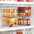 thumbnail image 7 of Sindcom 4 Pack Clear Plastic Storage Bins with Lids, Pantry Organizer, for Cabinet, Kitchen, XLarge, 7 of 7