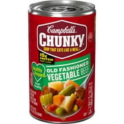 Campbells Chunky Healthy Request Soup, Ready to Serve Old Fashioned Vegetable Beef Soup, 18.8 oz Can