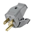 thumbnail image 1 of Enchufe termoplástico de hoja recta 5-15P 15A 2P 3W Leviton, 1 of 4