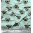 thumbnail image 1 of Soimoi Velvet Fabric Artistic Butterfly Printed Craft Fabric by The Yard 58 Inch Wide, 1 of 3