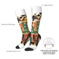 thumbnail image 4 of Balery Happy Fall Y'All Calcetines novedosos Calcetines deportivos Calcetines hasta la rodilla Calcetines de algodón Calcetines originales y geniales, 4 of 6
