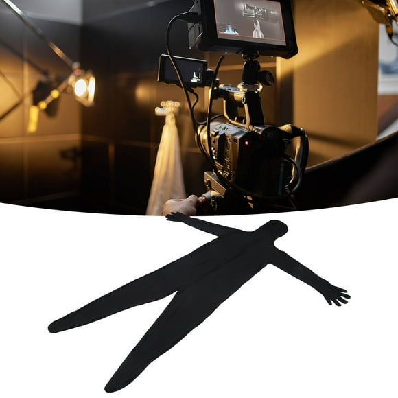Combinaison en Tissu Extensible Intégrale pour Photographie, Justaucorps Chromakey pour Déguisement à Effets Spéciaux