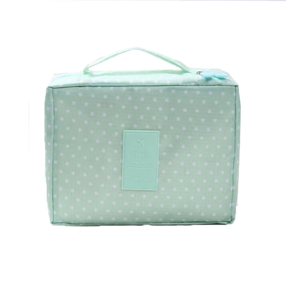 Joykith Pouch Waterproof Travel Kit Organizer Bathroom Storage Toiletry Bag With Hanging Hook Hanging Organizer Bag For Women Girls (Green) Makeup Organizer Case