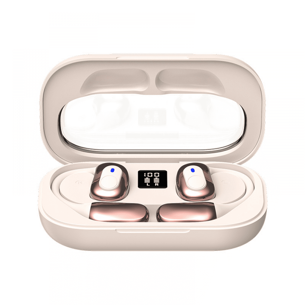 3-in-1 Language Translator Earbuds Real-Time Translation 138 Languages Accents with APP for Learning Travel Business-White