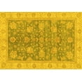 thumbnail image 1 of Ahgly Company Indoor Rectangle Abstract Yellow Modern Area Rugs, 5' x 8', 1 of 4