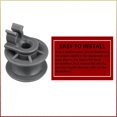 thumbnail image 4 of 8Pcs 4581DD3002A Dishwasher Upper Rack Wheels,Dishrack Roller for LG, 4 of 5