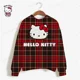 thumbnail image 4 of Sudadera con estampado de HELLO KITTY para mujer, ropa de calle, cuello redondo, manga larga, hombros caídos, sudaderas holgadas de invierno para mujer, Moletom, 4 of 5